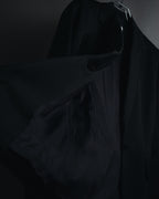 "Yves Saint Laurent" 2008AW Minimal sculpted wool jacket