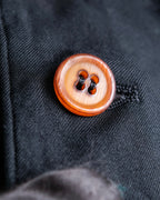 "COMME des GARCONS
COMME des GARCONS" 6 button detail raw edge jacket