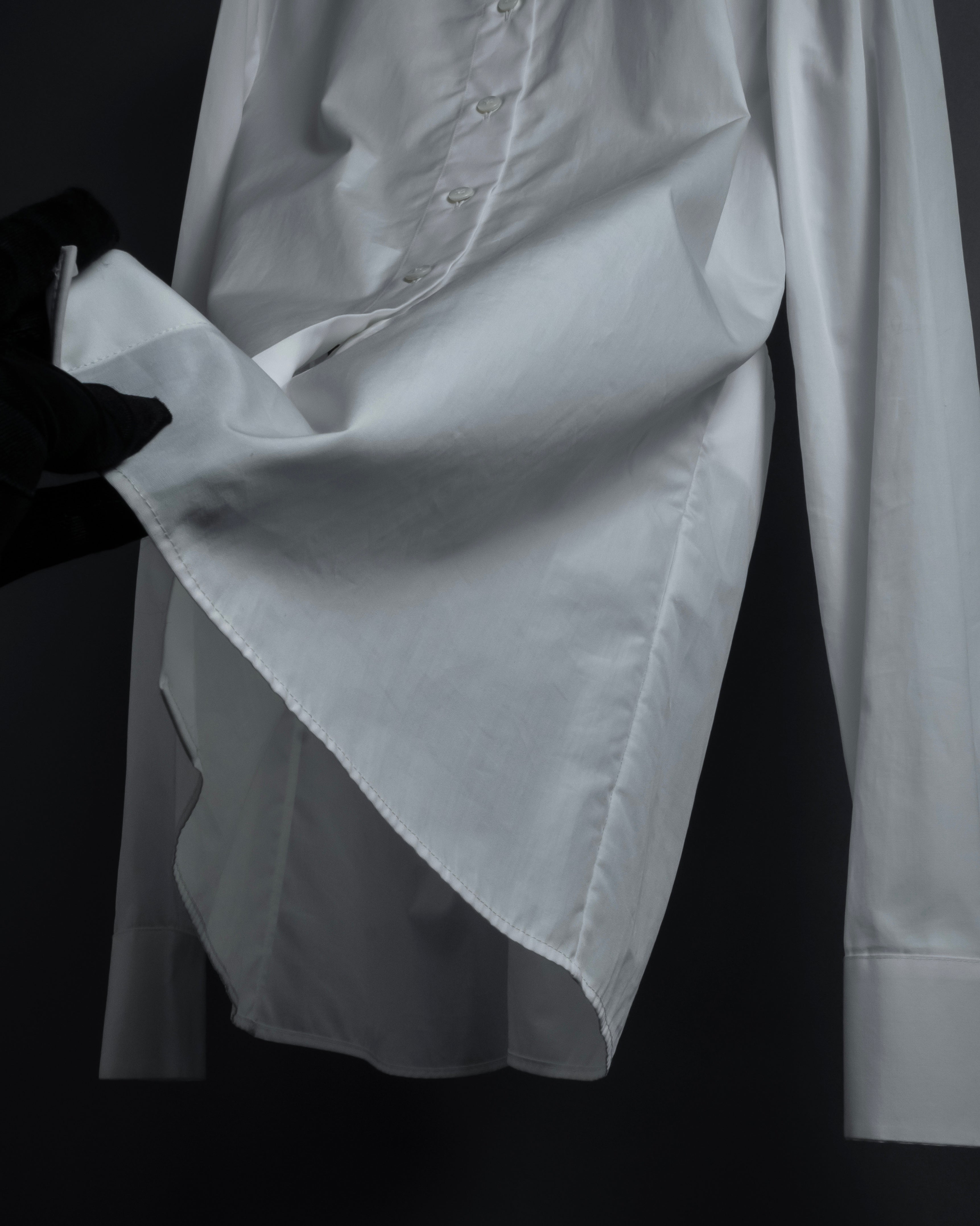 "MAISON MARGIELA" 18AW Constructive cutting details shirt