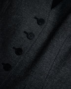 "Christian Dior" 23SS half double-breasted structured gilet