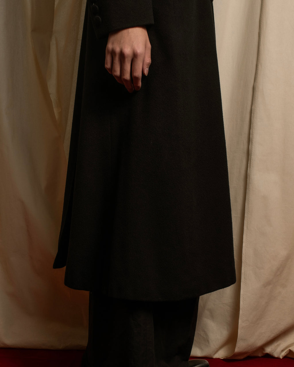 "Aquascutum" Elegantly tailored double-breasted long chester coat