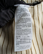 "GUCCI" Gold stripe knit maxi skirt