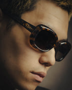 -SPECIAL- "Christian Dior" 90's Tortoiseshell oversized square sunglasses