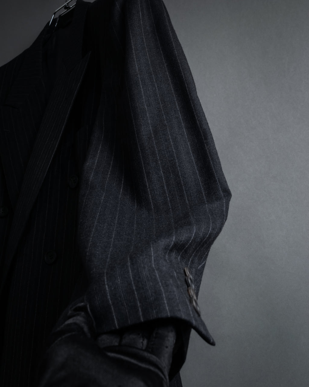 "Christian Dior" 90’s Pinstripe double breasted suit set up