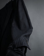 "Christian Dior" 90’s Pinstripe double breasted suit set up