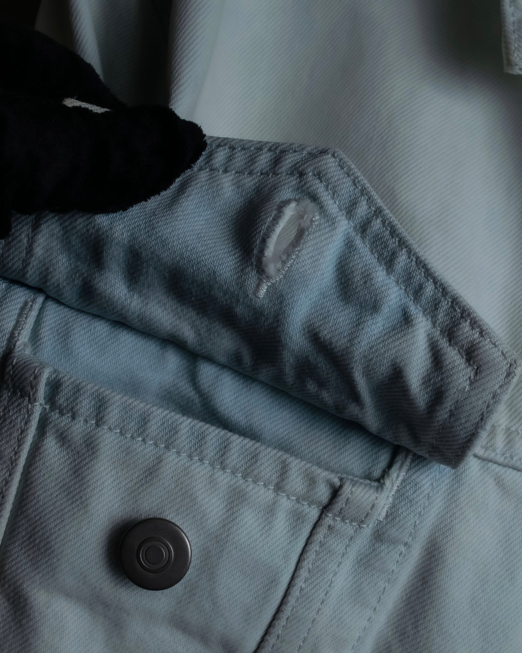 "MAISON MARGIELA" 20SS Washed pale blue denim jacket