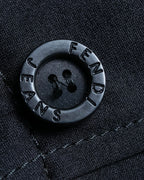 "FENDI" Pecan pattern design mid length stand up collar coat