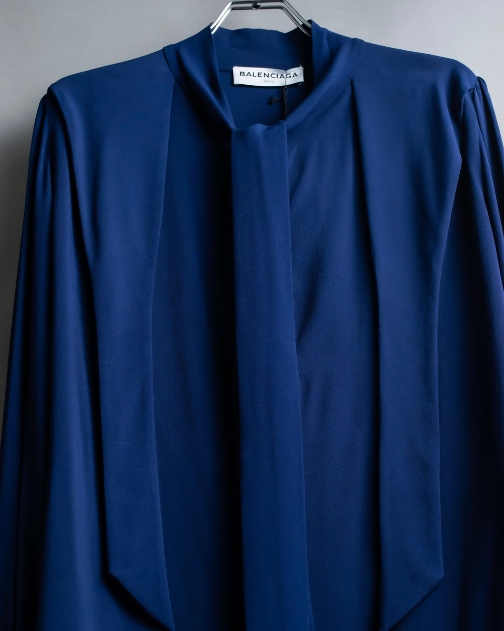 "BALENCIAGA" 16AW Pussy bow sailor shirt