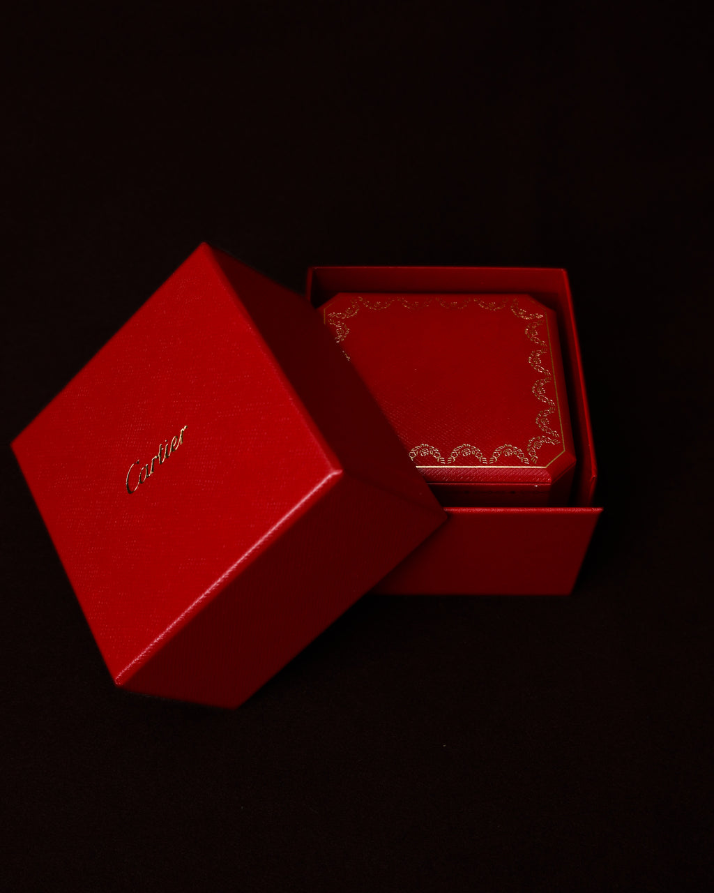 Cartier/ “D'Amour” K18 Pink Gold Ring (48)