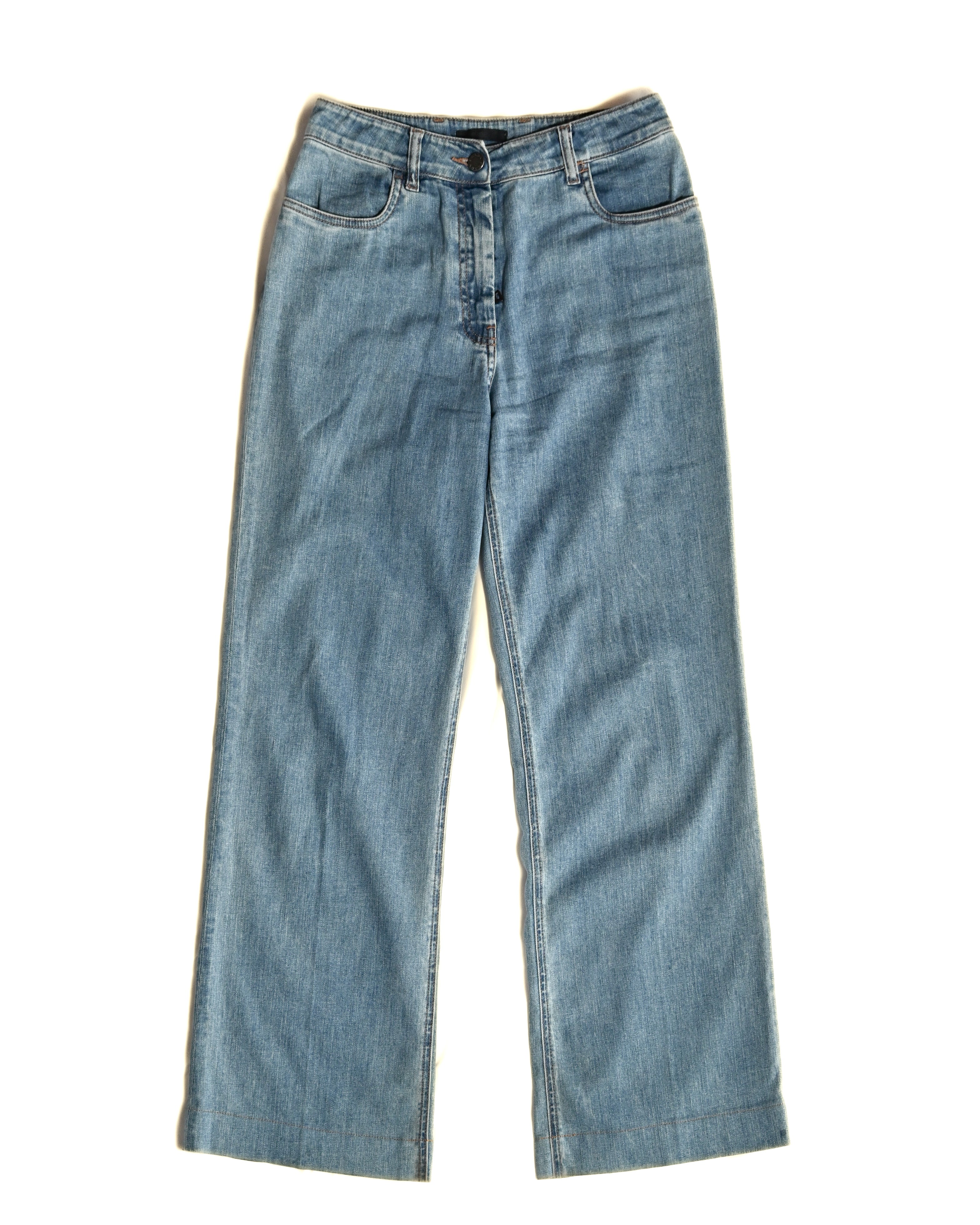 PRADA
/ Flared Silhouette Denim Blue