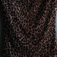 "DOLCE & GABBANA" Leopard print short cut and sew