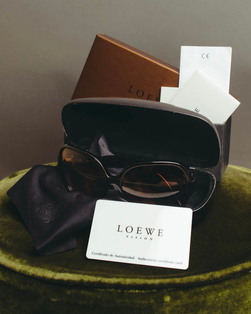 "LOEWE" 00's-10's Oversized butterfly sunglasses