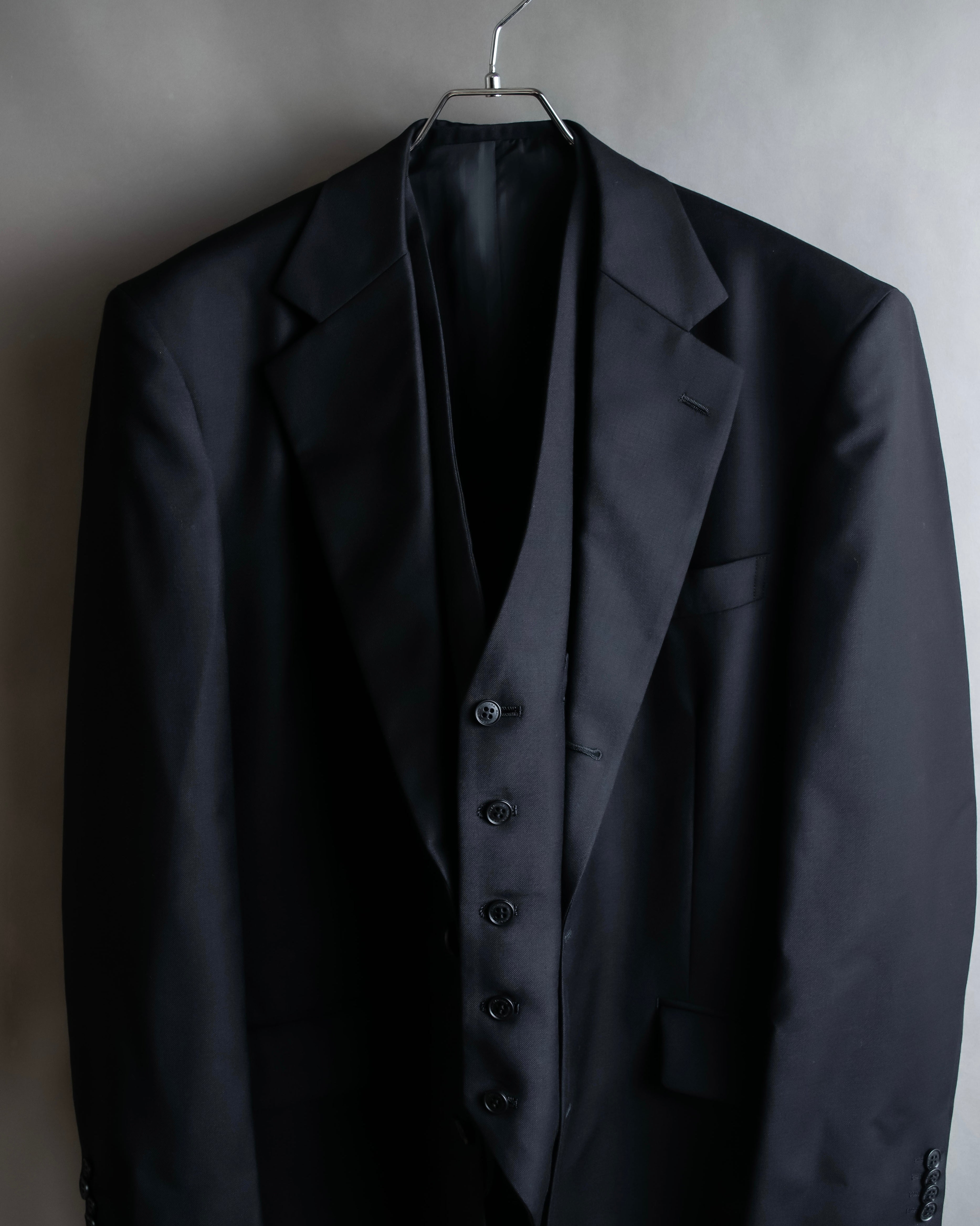 "BALENCIAGA" Taylor & Lodge tailoring wool three-piece set