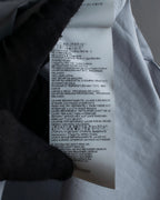 "MAISON MARGIELA" 21SS Long tail design band collar shirt