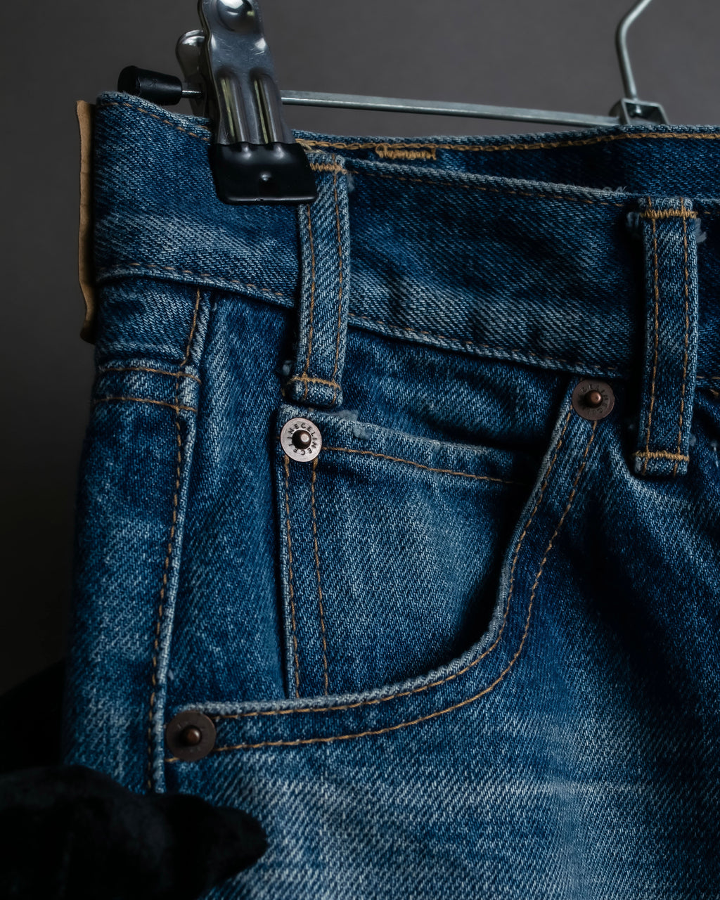 "CELINE" Stonewash design straight denim