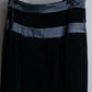 "GIORGIO ARMANI" Cross satin detail velvet straight skirt