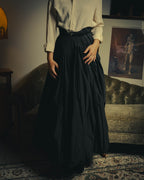 –SPECIAL– GIANFRANCO FERRE 00's Dramatic pleated maxi skirt