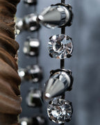 "N21 NUMERO VENTUNO" Studded diamond combination necklace