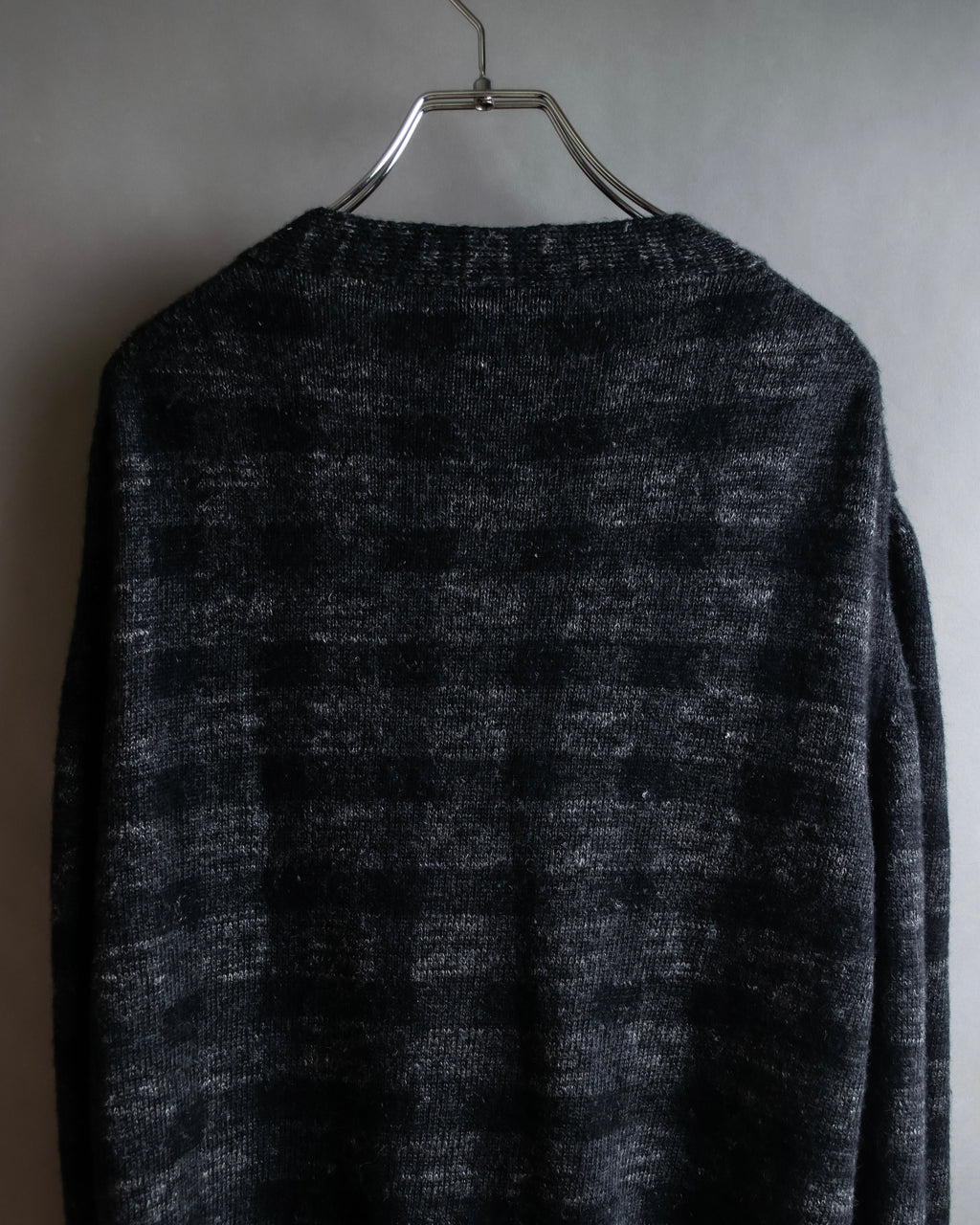 "CHANEL" Sample product hairy material light unevenness cardigan
