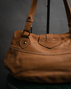 “MARCO BUGGIANI” 2004-2009 Soft leather multi pocket shoulder bag