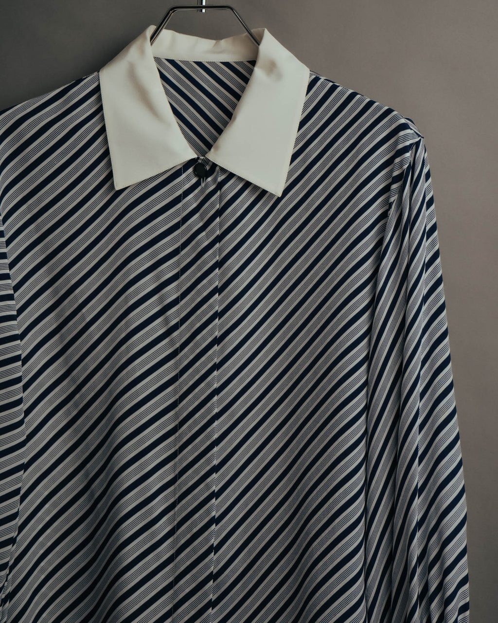 "Christian Dior" 80's-90's Striped silk blouse