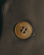 "Yves Saint Laurent pour homme" 80's-90's Structured double-breasted wool blazer