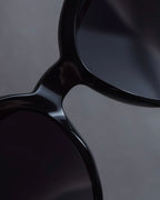 "Christian Dior" Metal frame layered cat-eye sunglasses