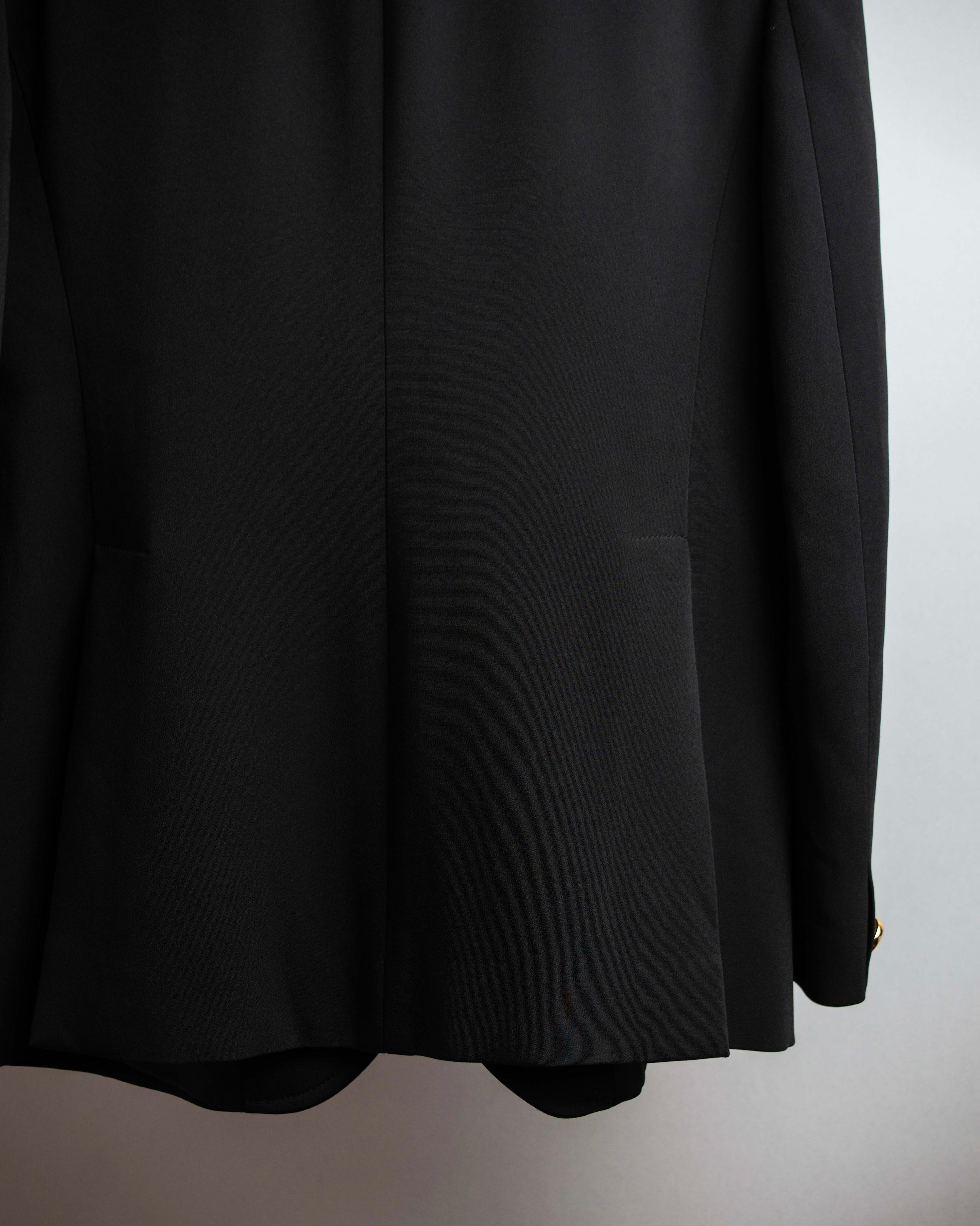 "GUCCI" Michele period stand collar modified design tailored jacket