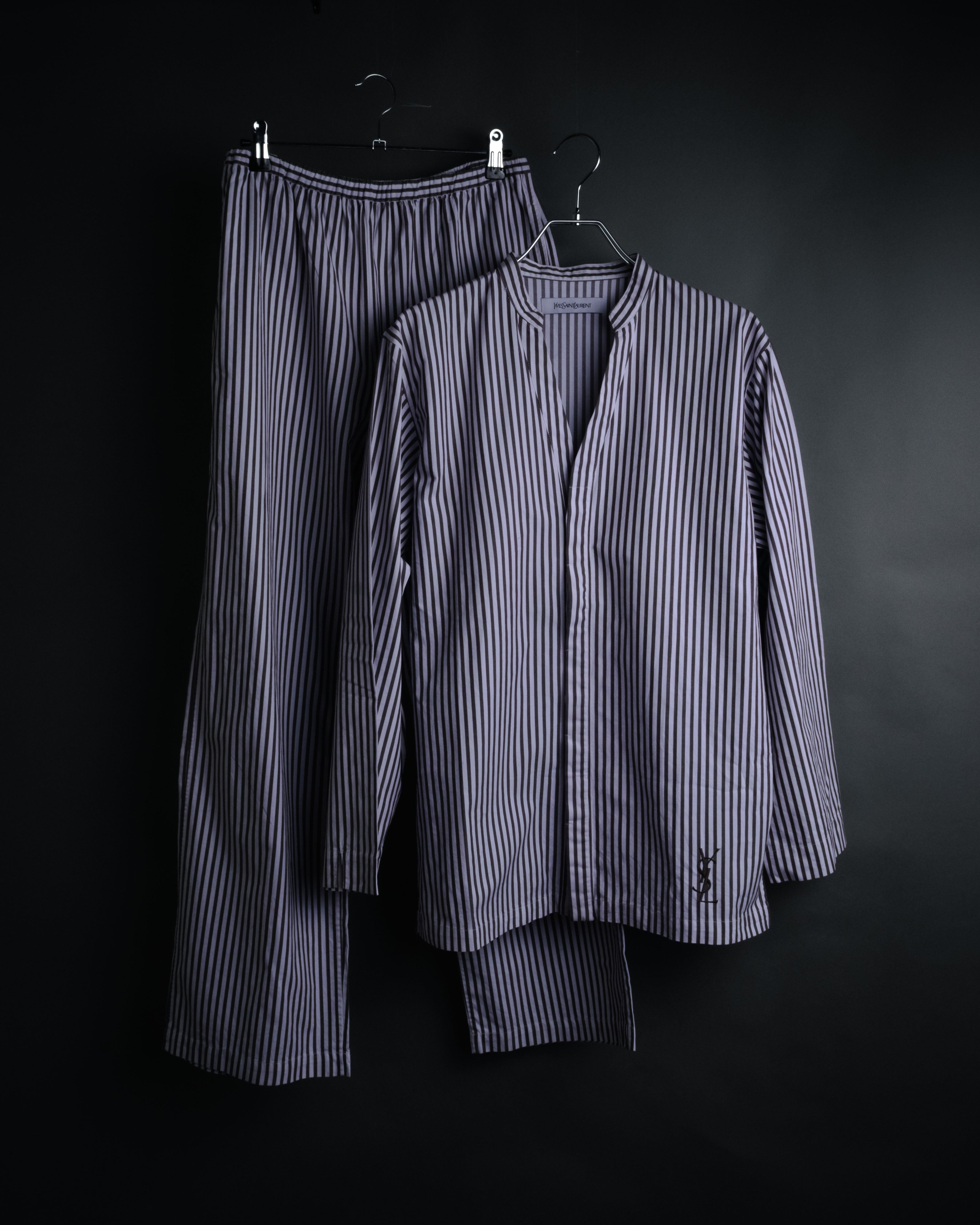 “Yves Saint Laurent” 2000’s Striped homewear set-up