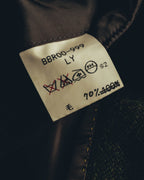 "BURBERRY LONDON" 00's-10's Classic wool tweed coat