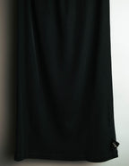 "Y's" Minimal black maxi skirt