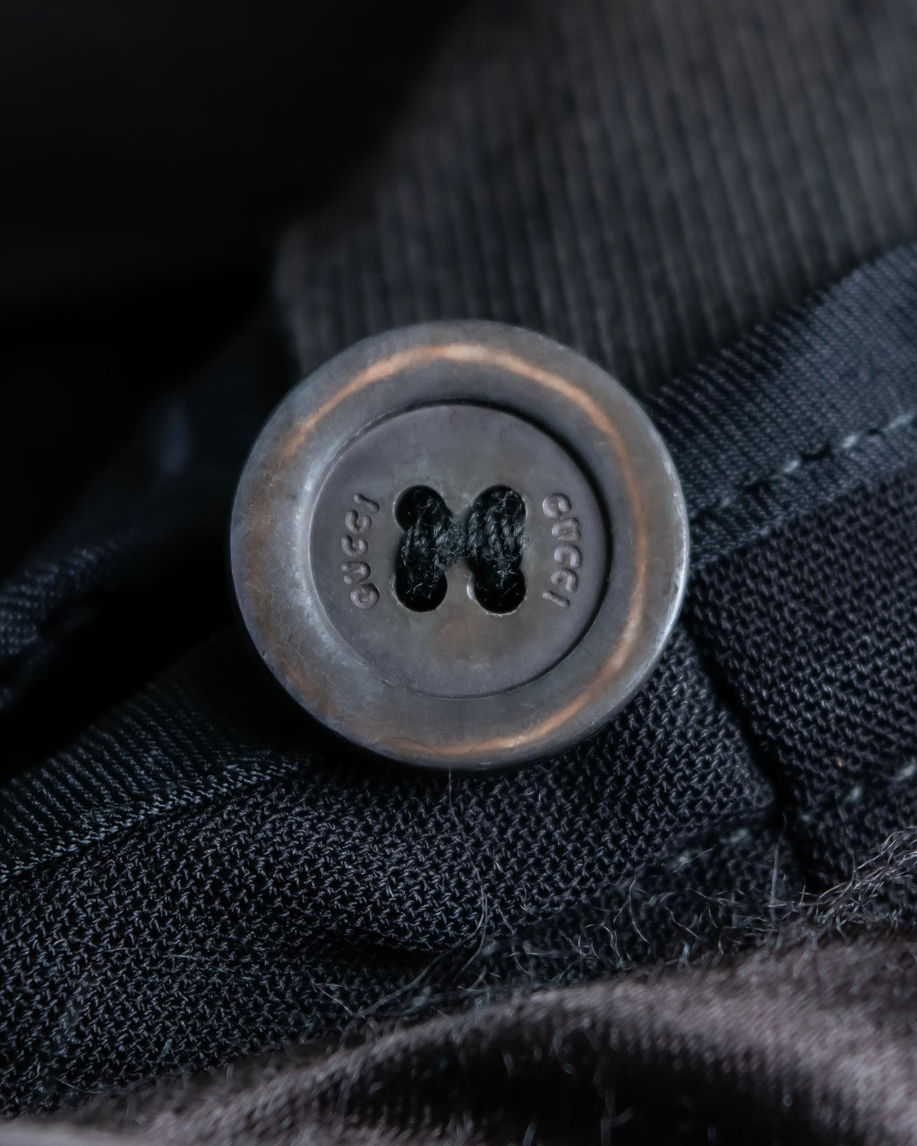 "GUCCI" black oversized mode style set up