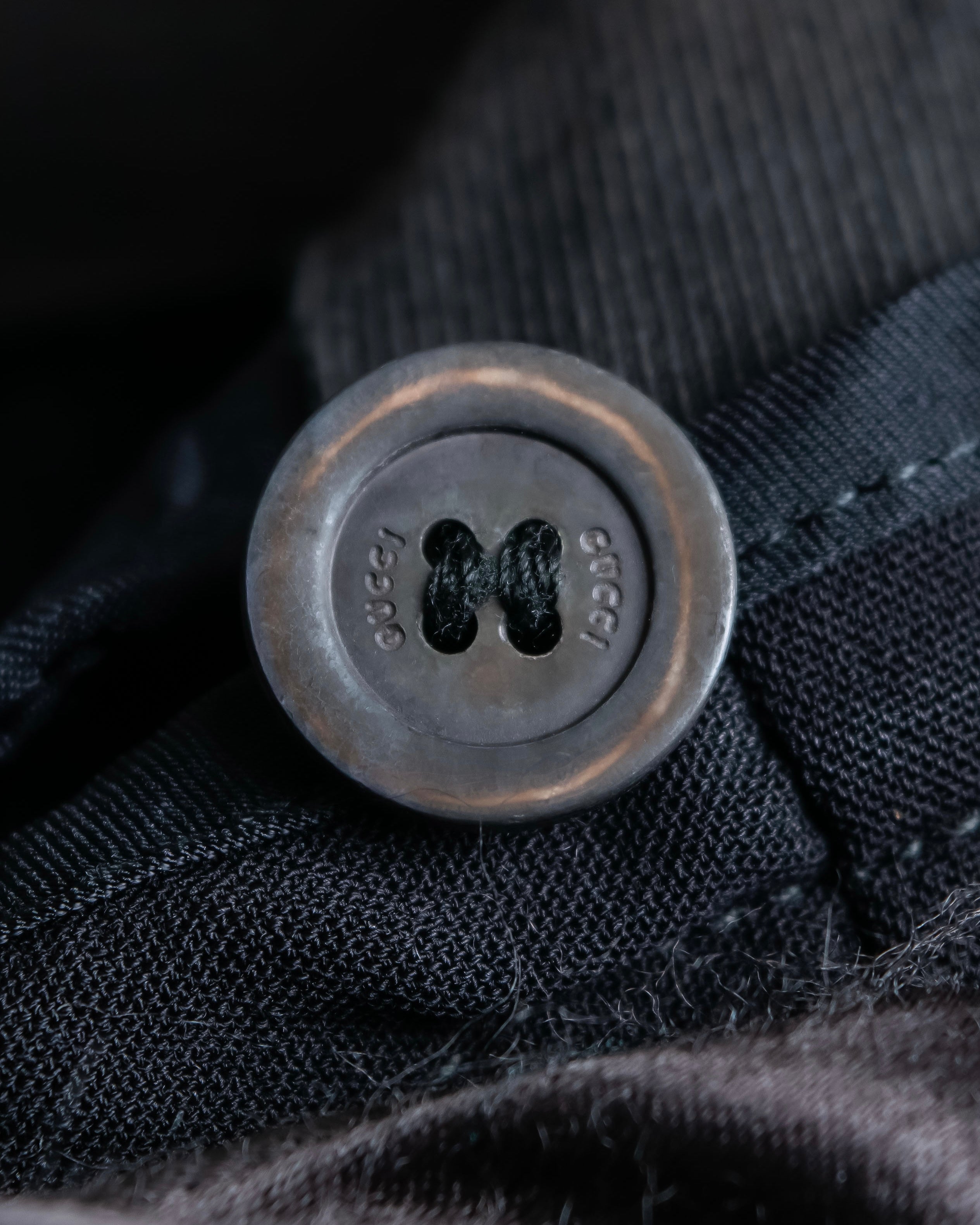 "GUCCI" black oversized mode style set up