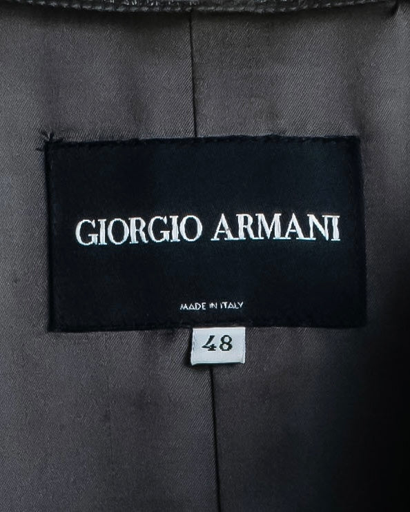 "GIORGIO ARMANI" Drawstring tailored jacket