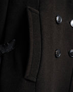 "MAX&Co." 90's Classic maxi-length angora mix long coat