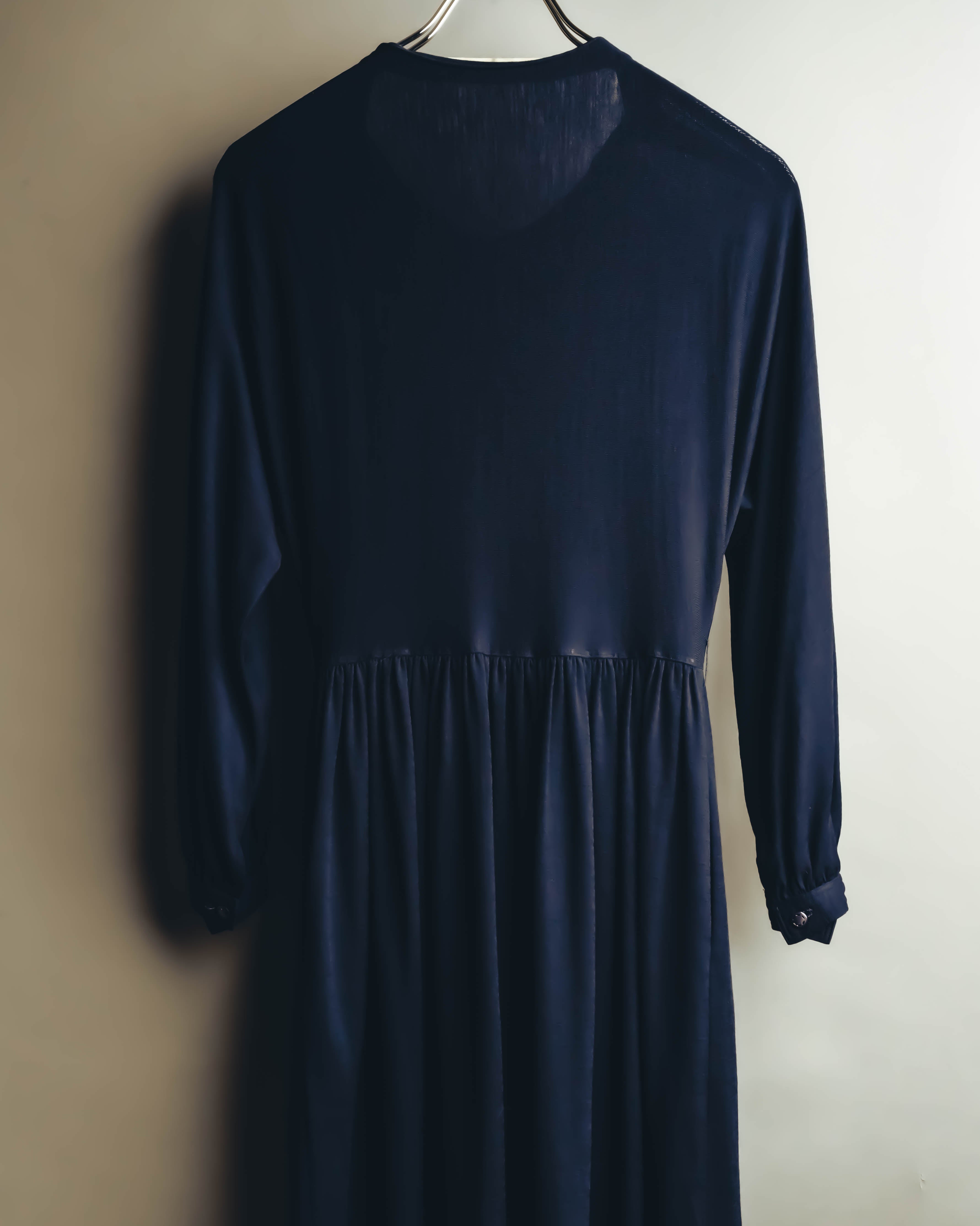 -SPECIAL- “COMME des GARÇONS” 90’s Long gathered waist button front dress