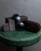 "TOM FORD" All black color butterfly frame sunglasses