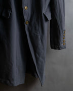 "COMME des GARCONS COMME des GARCONS" Stitchwork placket cut line coat