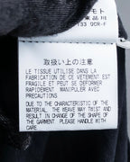 "YOHJI YAMAMOTO FEMME"
Sheer cotton round neck pullover