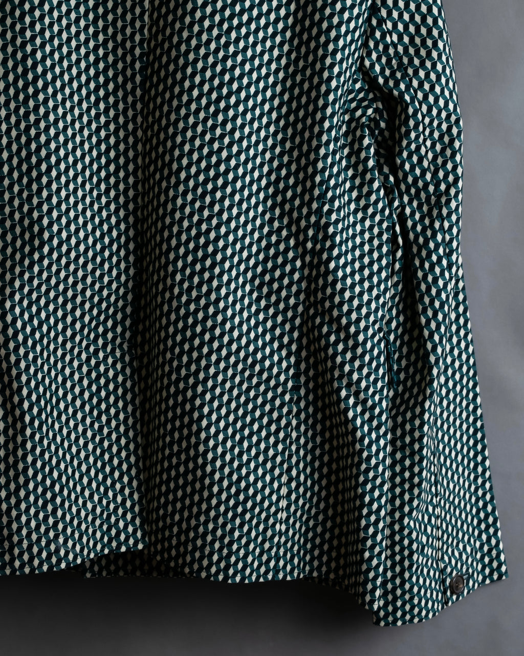 "MARNI" Geometric pattern double-breasted tailored jacket