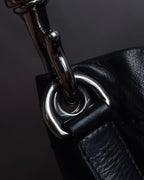 "BALLY" Soft grained calf shoulder bag