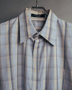 “VIKTOR & ROLF Monsieur” 00’s-10’s checked cotton dress shirt