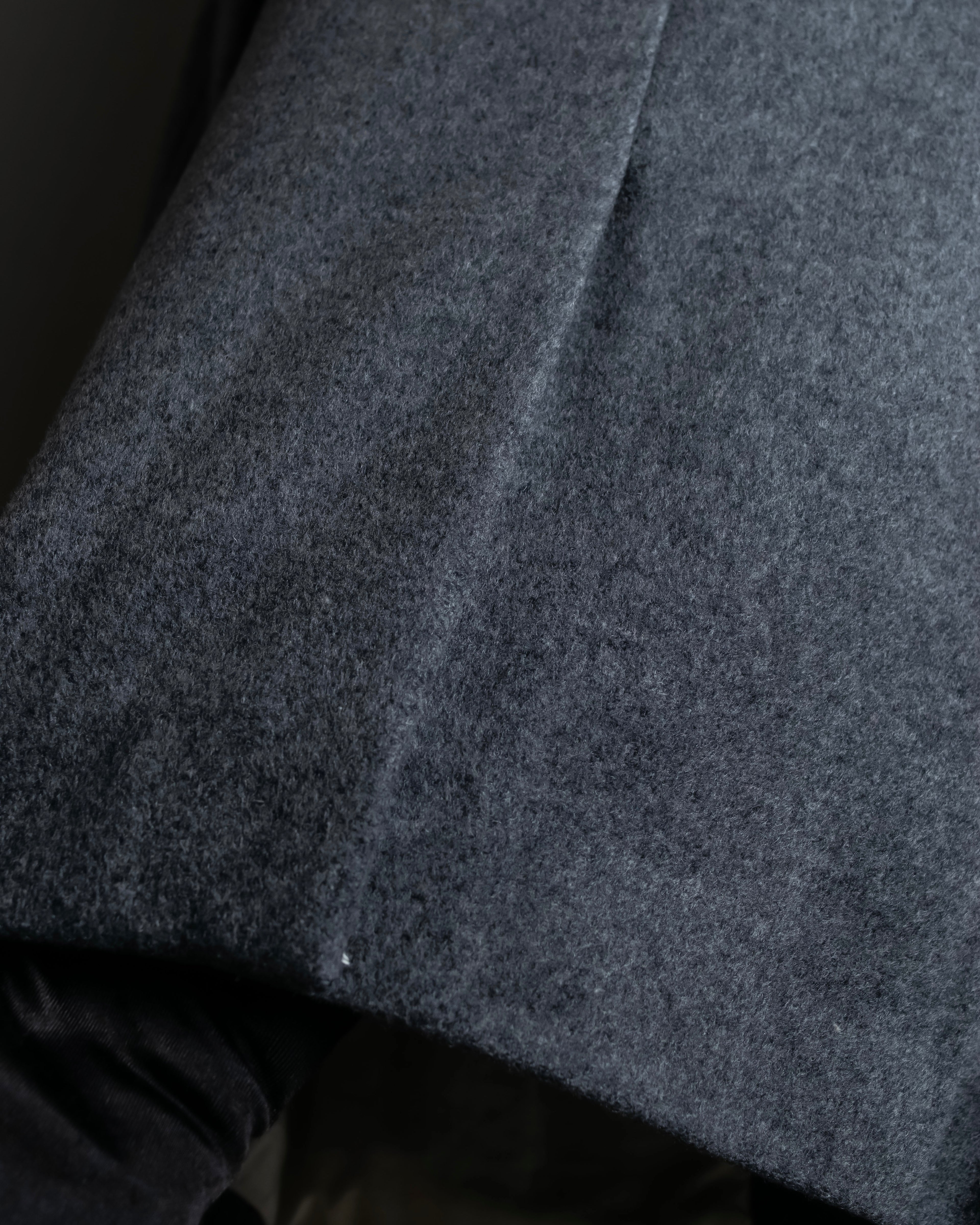 "MIHARA YASUHIRO" Hidden zip detail tailored jacket