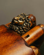 “GUCCI” 2010’s-20’s lion head sculptural ring