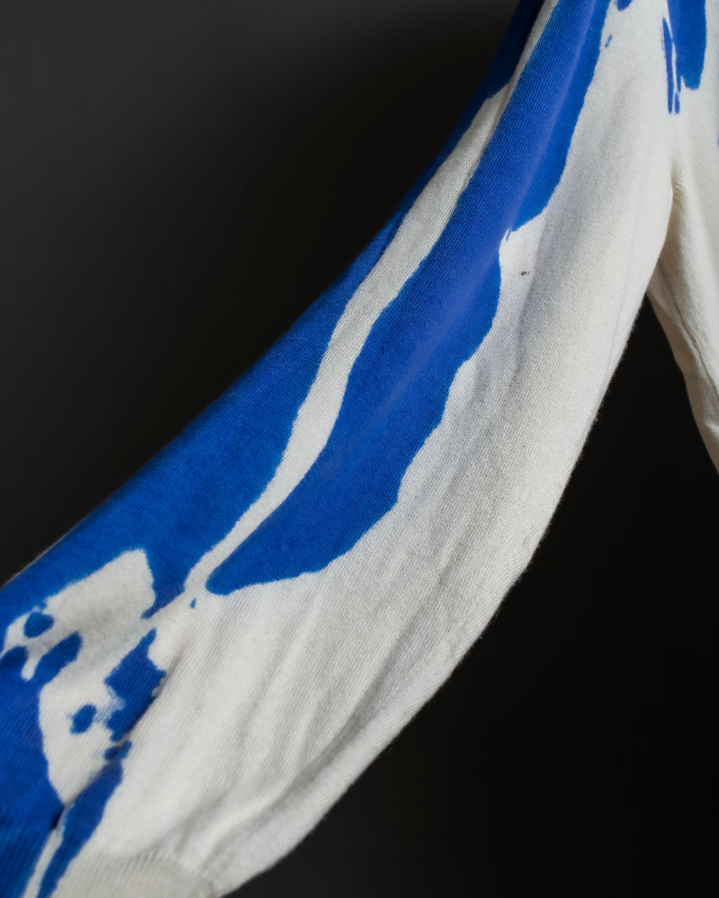 "Alexander McQueen" Painted oversized V-neck knit