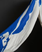 "Alexander McQueen" Painted oversized V-neck knit