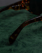"CHANEL" Tortoiseshell embossed cocomark square sunglasses