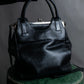 "YOHJI YAMAMOTO +NOIR"" 19AW clasp design 2way leather bag