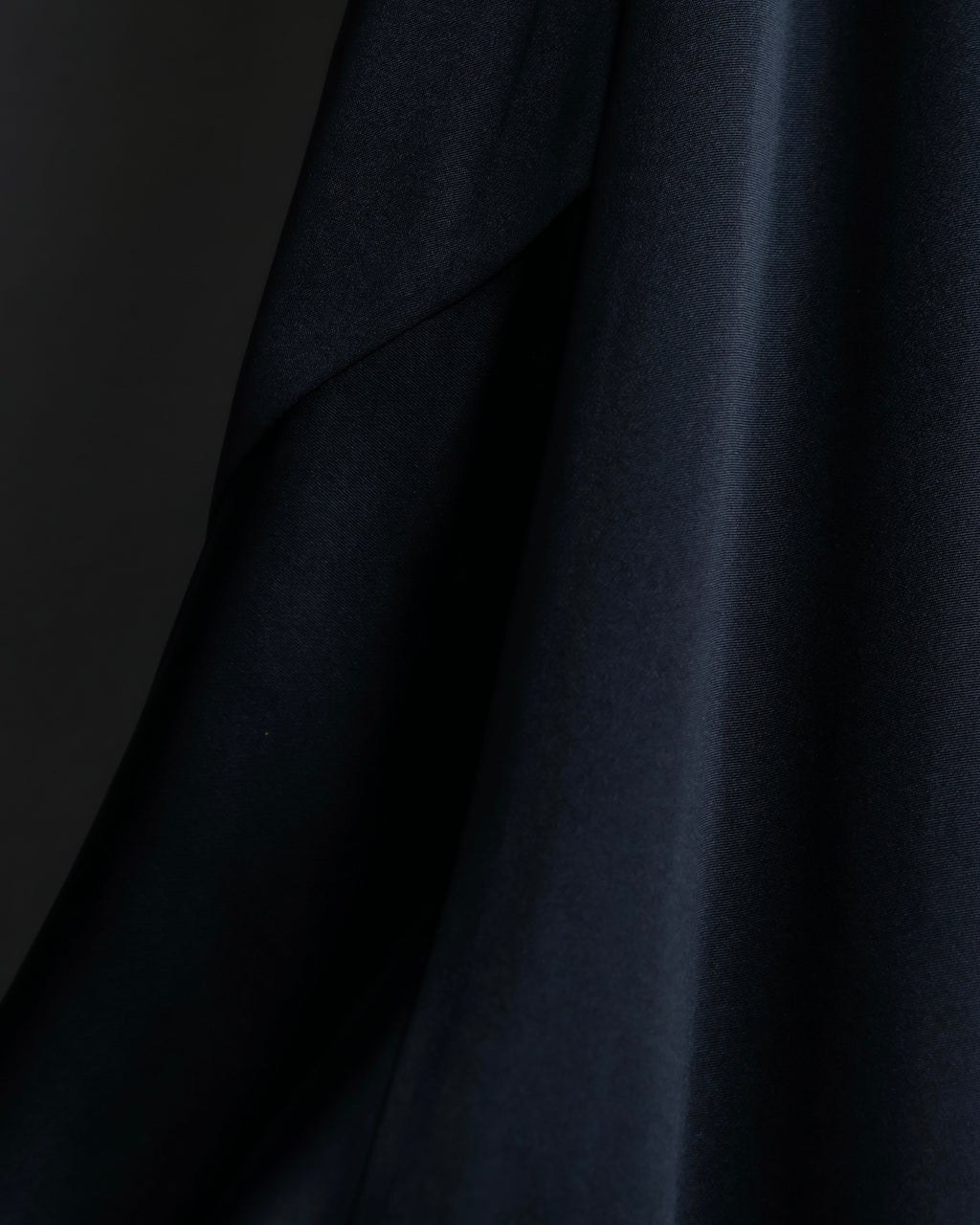 “CHANEL” Designed hem silk flare pants