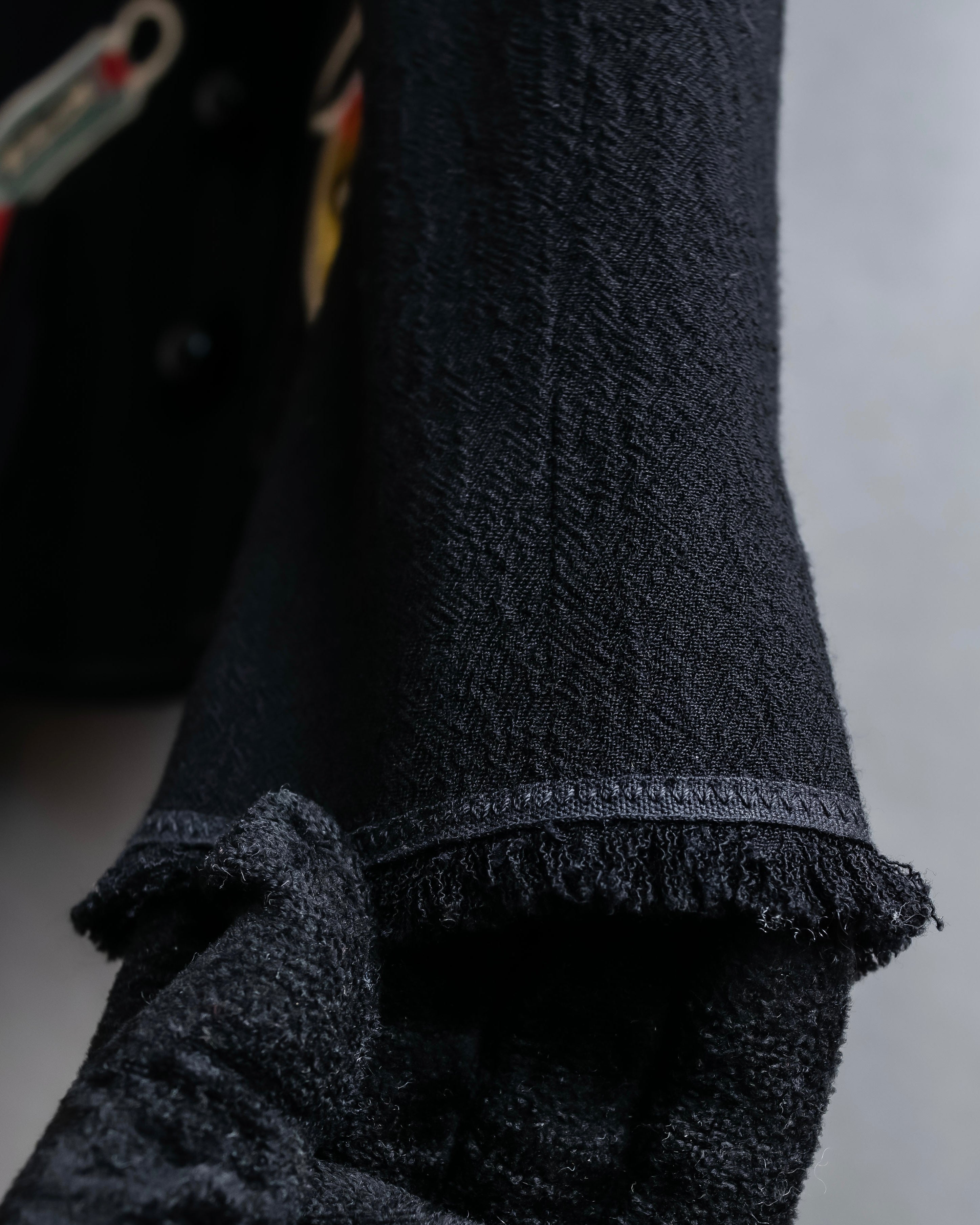 "MOSCHINO" Object sewn design tweed jacket